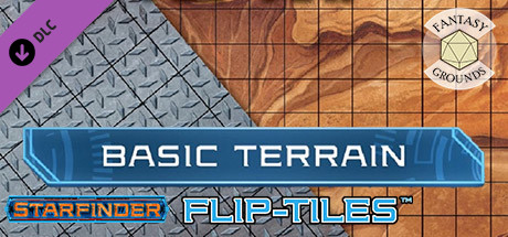 Fantasy Grounds - Starfinder RPG - Flip-Mat - Basic Terrain cover art