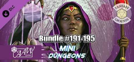 Fantasy Grounds - Mini-Dungeons Bundle #191-195 cover art