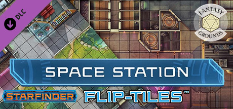 Fantasy Grounds - Starfinder RPG - Flip-Mat - Space Station cover art