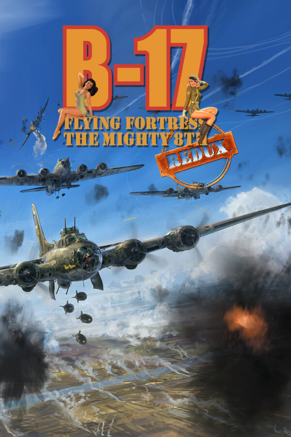Steam portrait for B-17 Flying Fortress : The Mighty 8th Redux.