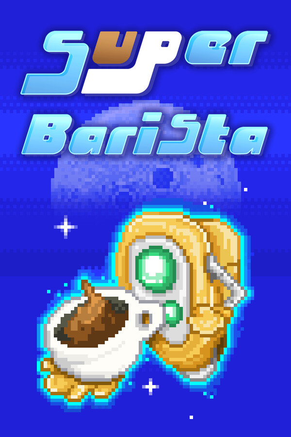 Steam portrait for Super Barista.