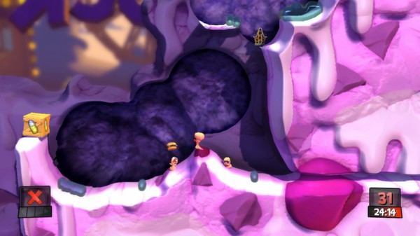 Скриншот из Worms Revolution - Funfair
