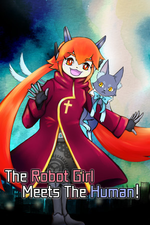 The Robot Girl Meets The Human! poster image on Steam Backlog