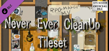 RPG Maker MV - Never Ever Clean Up Tileset cover art