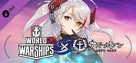 World of Warships × Azur Lane: Commander Prinz Eugen cover art