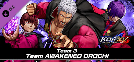 KOF XV DLC Characters "Team AWAKENED OROCHI" cover art