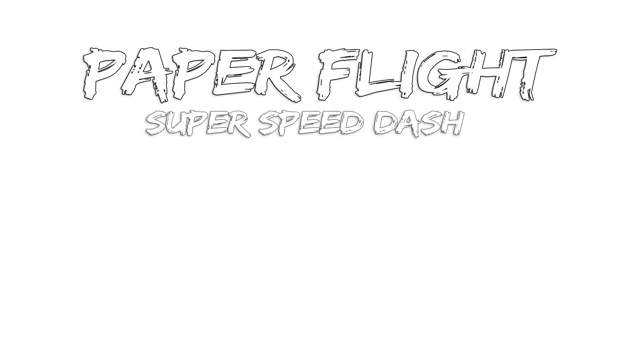 Paper Flight - Super Speed Dash Logo