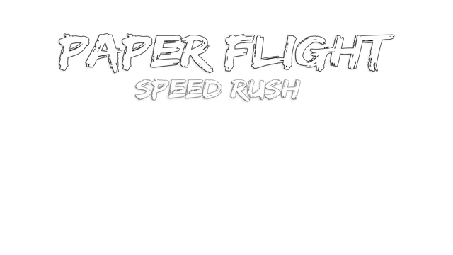 Paper Flight - Speed Rush Logo
