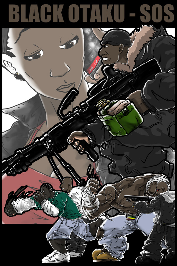Steam portrait for Black Otaku - SOS HD.