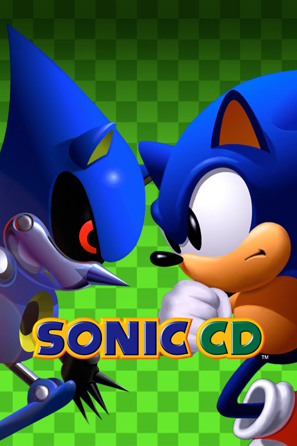Steam portrait for Sonic CD.