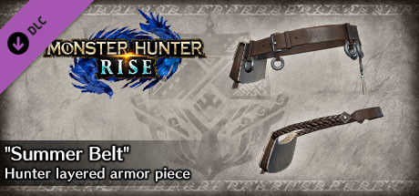 Monster Hunter Rise - "Summer Belt" Hunter layered armor piece cover art