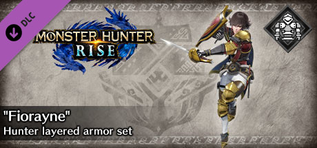 Monster Hunter Rise - "Fiorayne" Hunter layered armor set cover art
