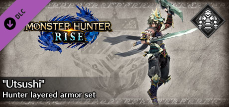 Monster Hunter Rise - "Utsushi" Hunter layered armor set cover art