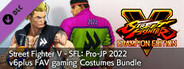Street Fighter V - SFL: Pro-JP 2022 v6plus FAV gaming Costumes Bundle