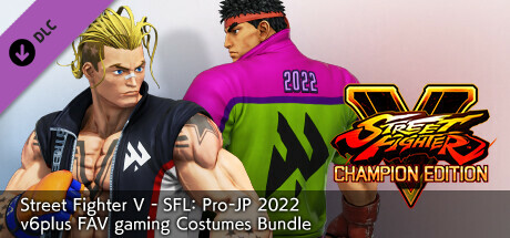 Street Fighter V - SFL: Pro-JP 2022 v6plus FAV gaming Costumes Bundle cover art