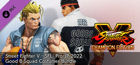 Street Fighter V - SFL: Pro-JP 2022 Good 8 Squad Costumes Bundle cover art