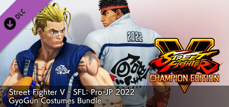 Street Fighter V - SFL: Pro-JP 2022 GyoGun Costumes Bundle cover art