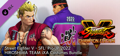 Street Fighter V - SFL: Pro-JP 2022 HIROSHIMA TEAM iXA Costumes Bundle cover art
