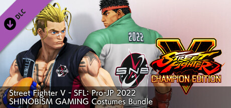 Street Fighter V - SFL: Pro-JP 2022 SHINOBISM GAMING Costumes Bundle cover art
