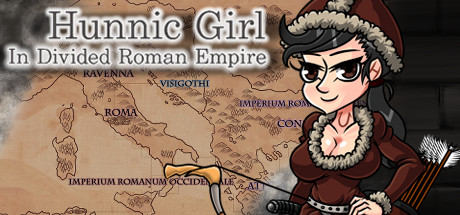 Hunnic Girl In Divided Roman Empire cover art