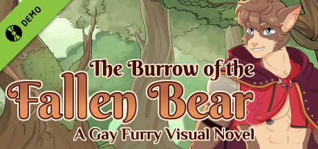 Burrow of the Fallen Bear: A Gay Furry Visual Novel Demo cover art