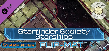 Fantasy Grounds - Starfinder RPG - Flipmat - Starfinder Society Starships cover art