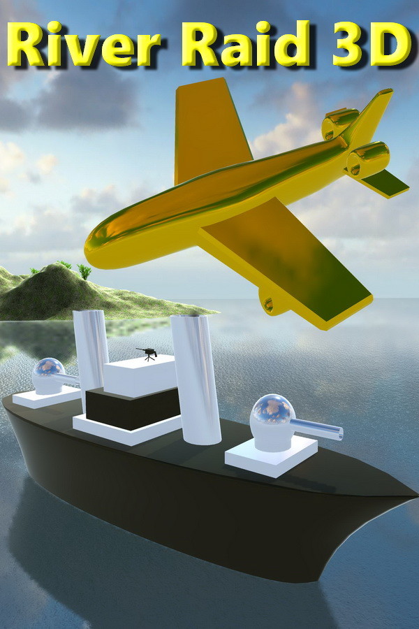 Steam portrait for River Raid 3D.