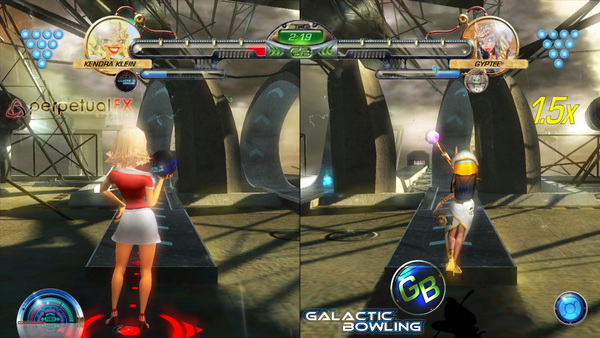 Galactic Bowling screenshot