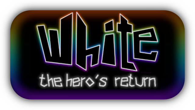 White : The Hero's Return Logo