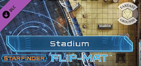 Fantasy Grounds - Starfinder RPG - FlipMat - Stadium cover art