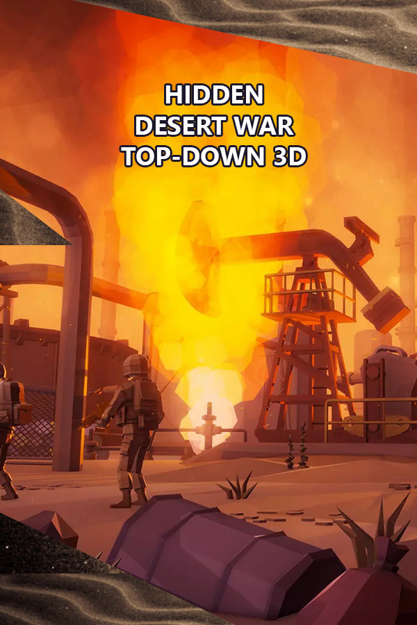 Hidden Desert War Top-Down 3D for steam