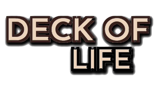 Deck of Life: No Turns, Individual Card Permadeath Logo