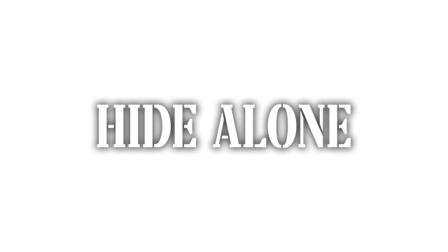 Hide Alone Logo