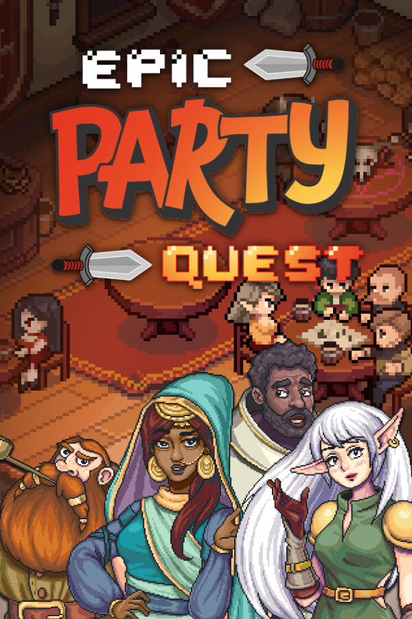 Steam portrait for Epic Party Quest.