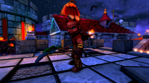 Скриншот из Dungeon Defenders Halloween Costume Pack