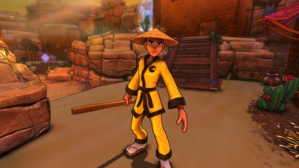 Скриншот из Dungeon Defenders Penny Arcade Costume Pack