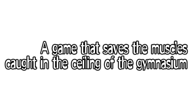 A game that saves the muscles caught in the ceiling of the gymnasium Logo