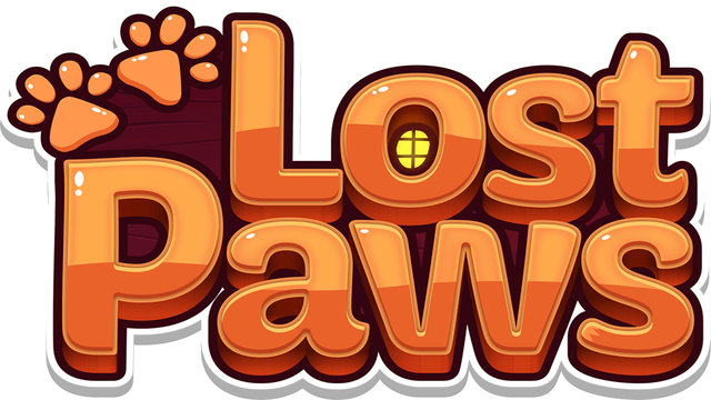 Lost Paws Logo