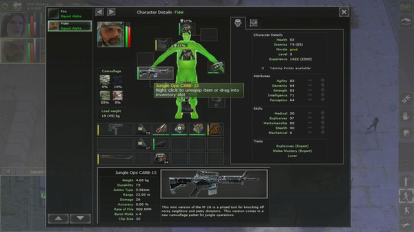 Скриншот из Jagged Alliance - Back in Action: Jungle Specialist Kit