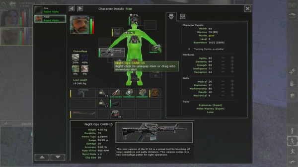 Скриншот из Jagged Alliance - Back in Action: Night Specialist Kit