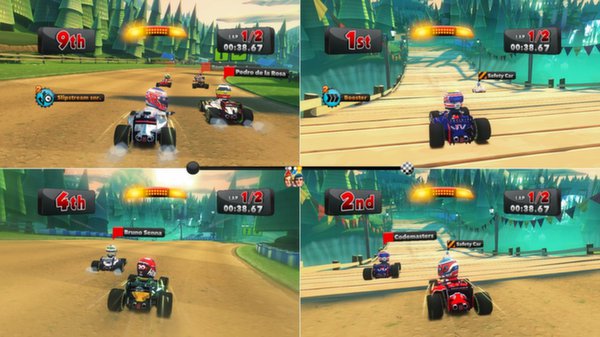 Скриншот из F1 Race Stars