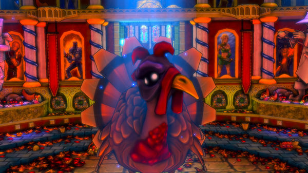 Скриншот из Dungeon Defenders: The Great Turkey Hunt! Mission & Costumes