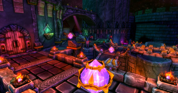 Скриншот из Dungeon Defenders - Warping Core Challenge Mission Pack