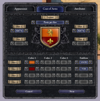 Скриншот из Crusader Kings II: Ruler Designer