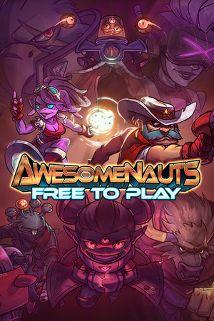 Awesomenauts - the 2D moba poster image on Steam Backlog