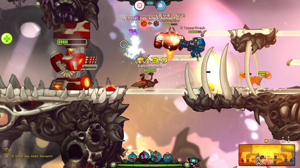 Awesomenauts - the 2D moba PC requirements