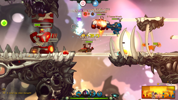 Awesomenauts - the 2D mobafor windows and Linux 1