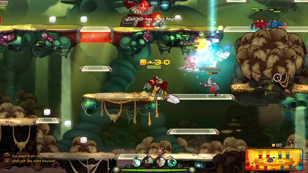 Awesomenauts - the 2D moba requirements