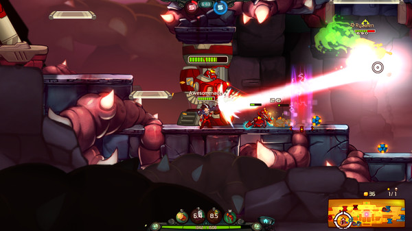 Awesomenauts - the 2D moba Steam