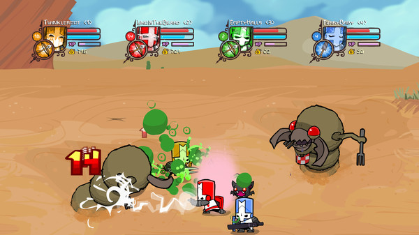 Скриншот из Castle Crashers